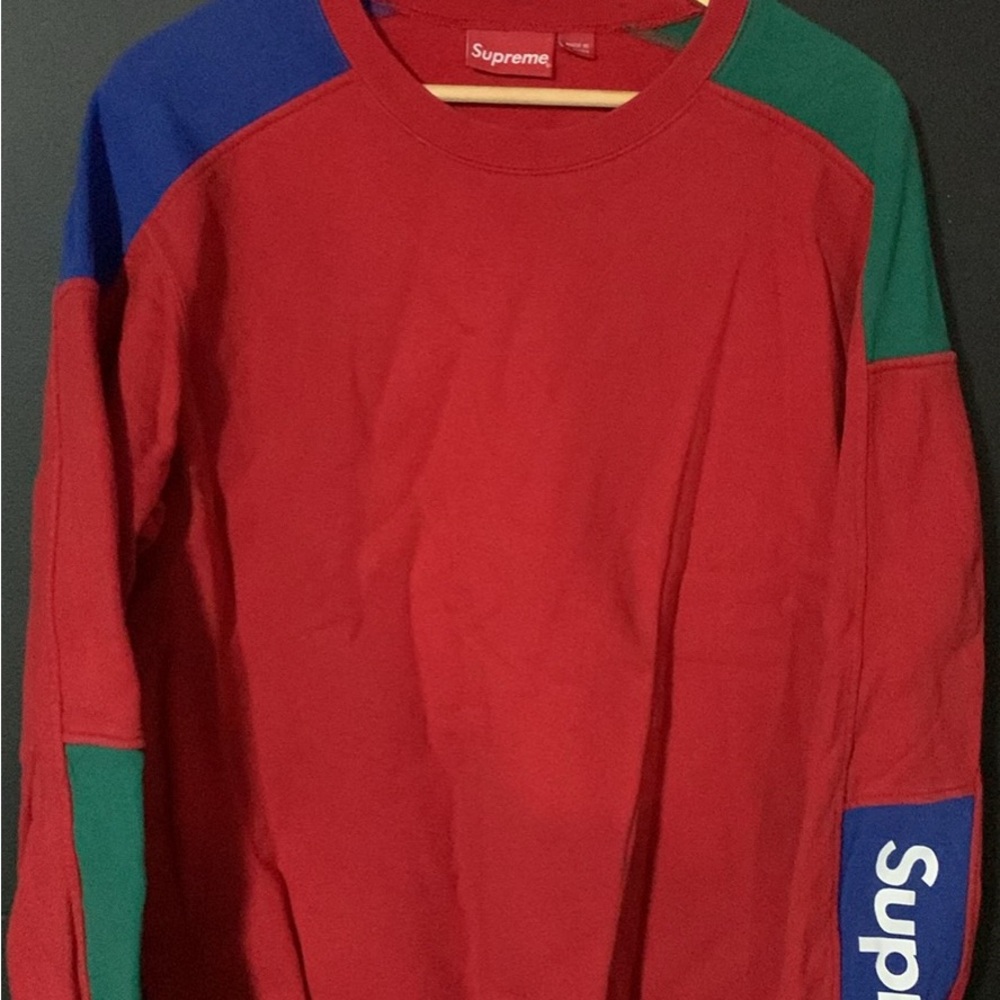 Supreme Red Formula Crewneck